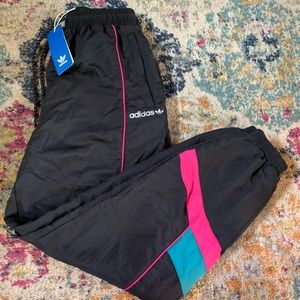 NWT ADIDAS windbreaker tech track pants